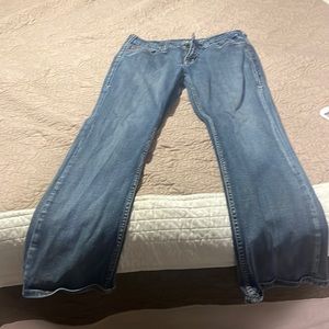 Cowgirl Tuff Don’t Fence Me In Dark Wash Jeans